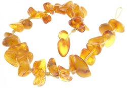 Bracelet made of amber stones